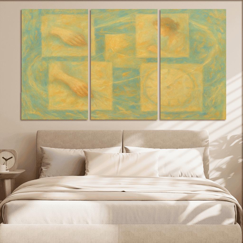 Canvas Of Forgotten Mornings wall art