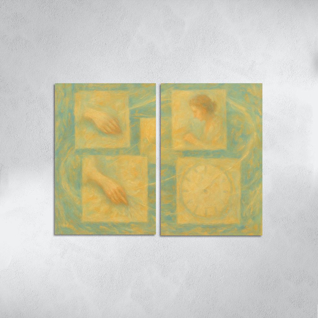 Canvas Of Forgotten Mornings wall art