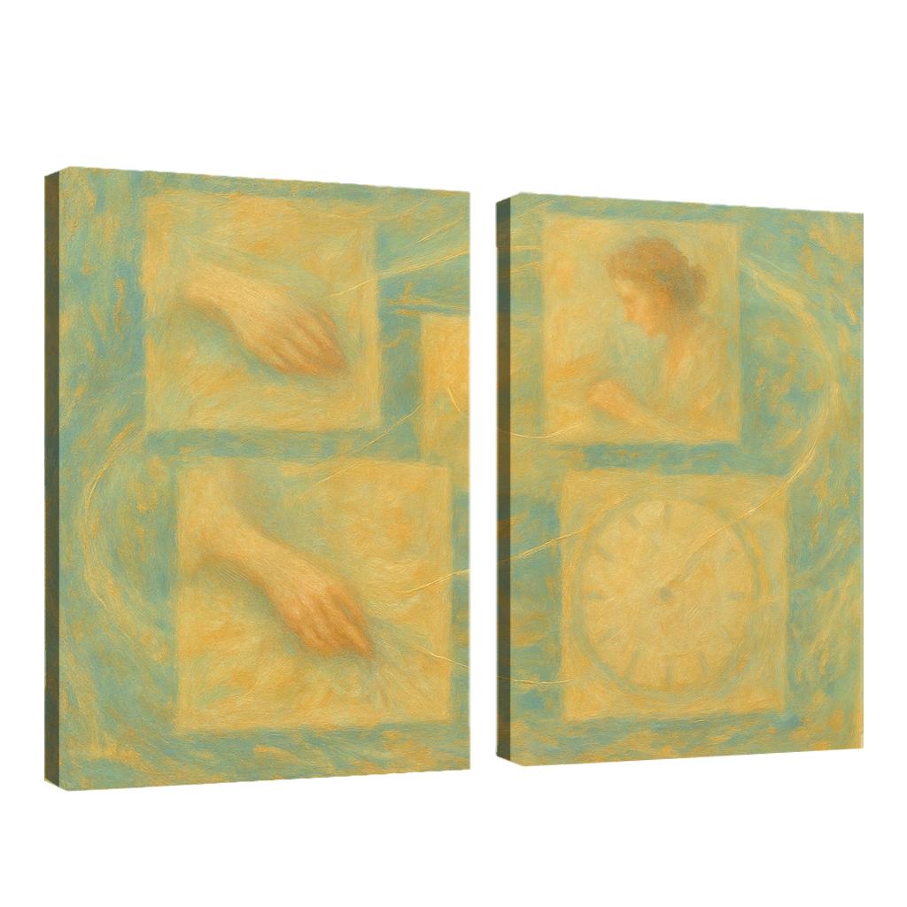 Canvas Of Forgotten Mornings wall art