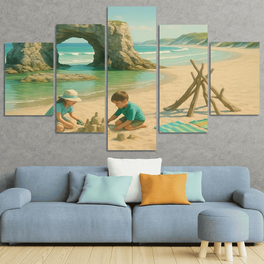 Glasswater Arch Beach wall art