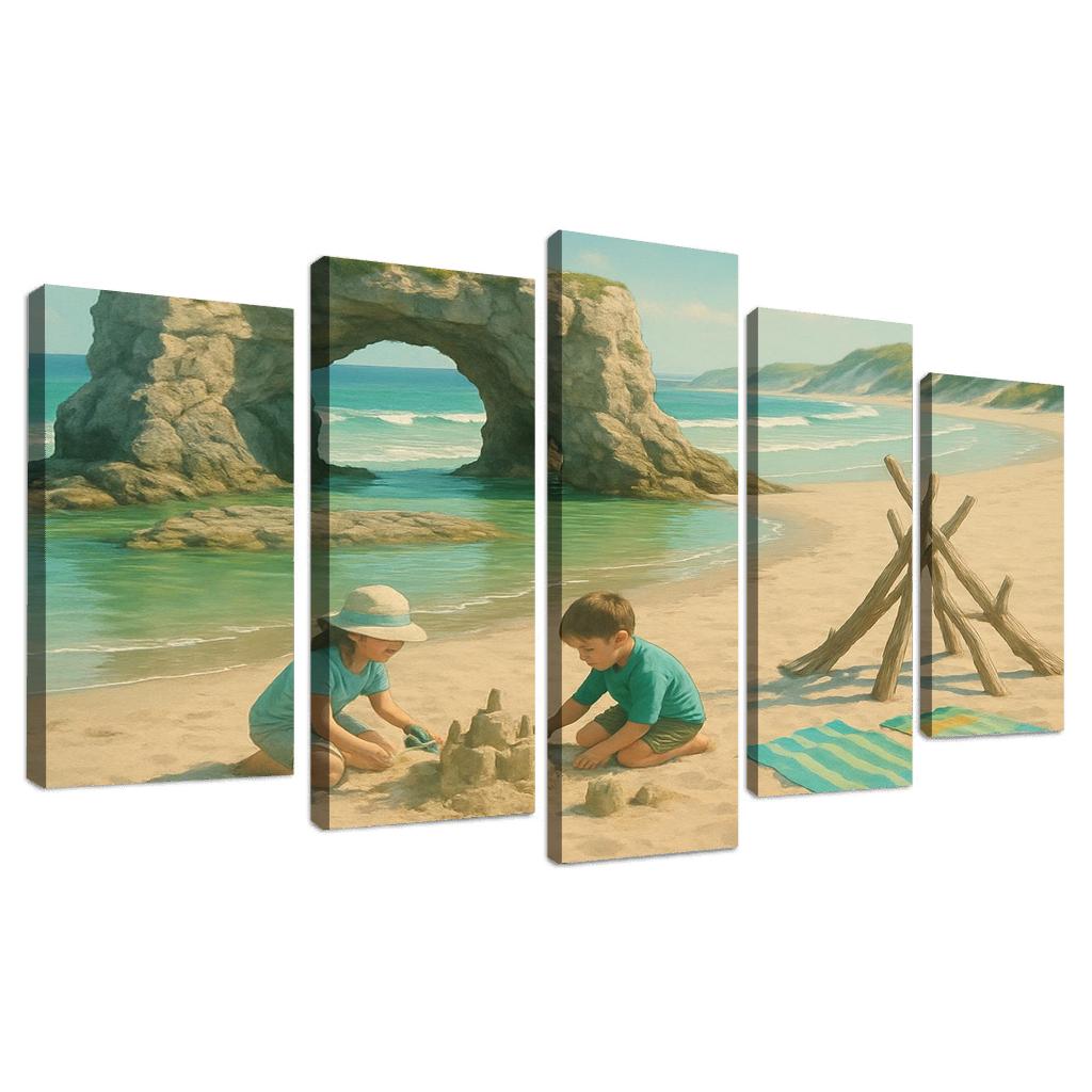 Glasswater Arch Beach wall art