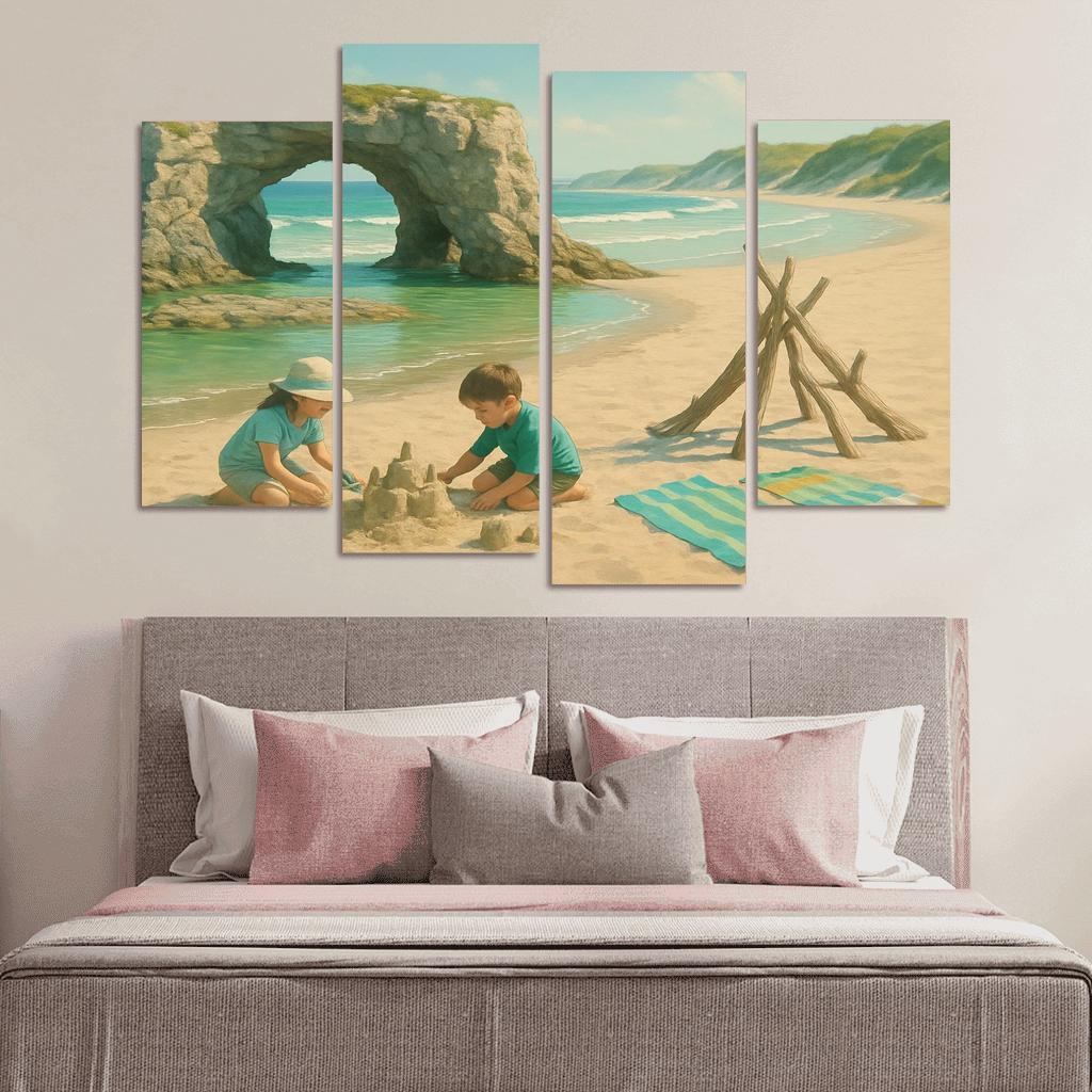 Glasswater Arch Beach wall art