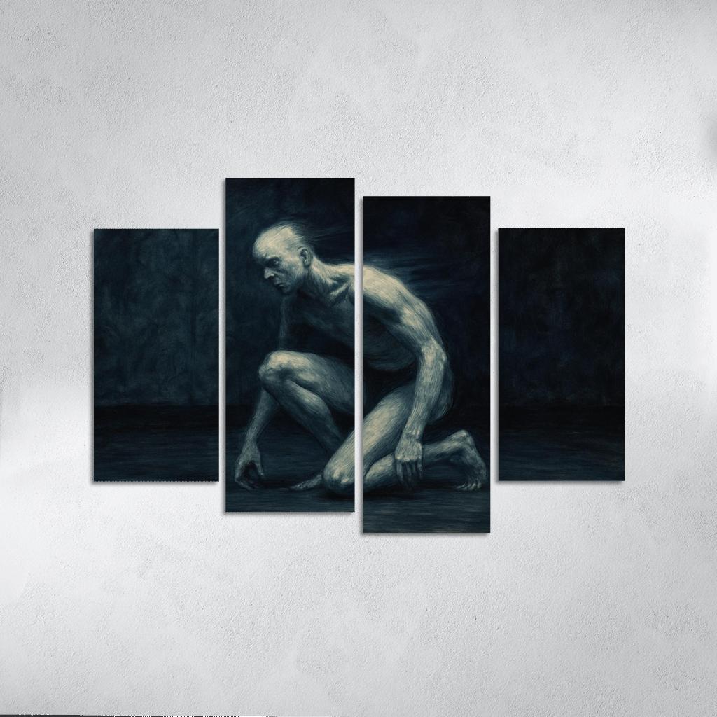 Butoh Night Slow Body Theater modern paintings frame