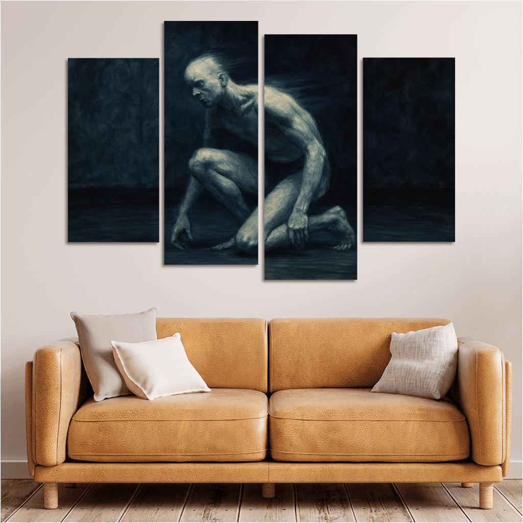 Butoh Night Slow Body Theater modern paintings frame