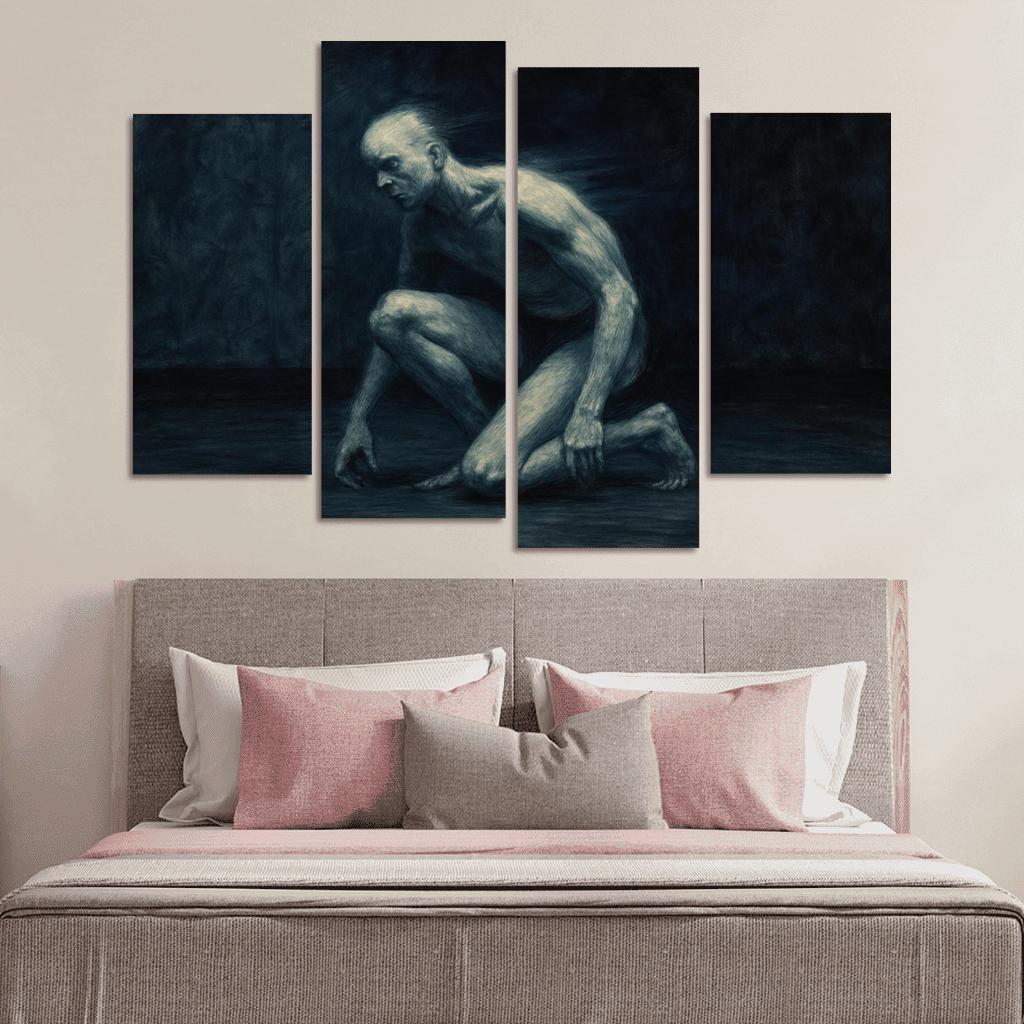 Butoh Night Slow Body Theater modern paintings frame