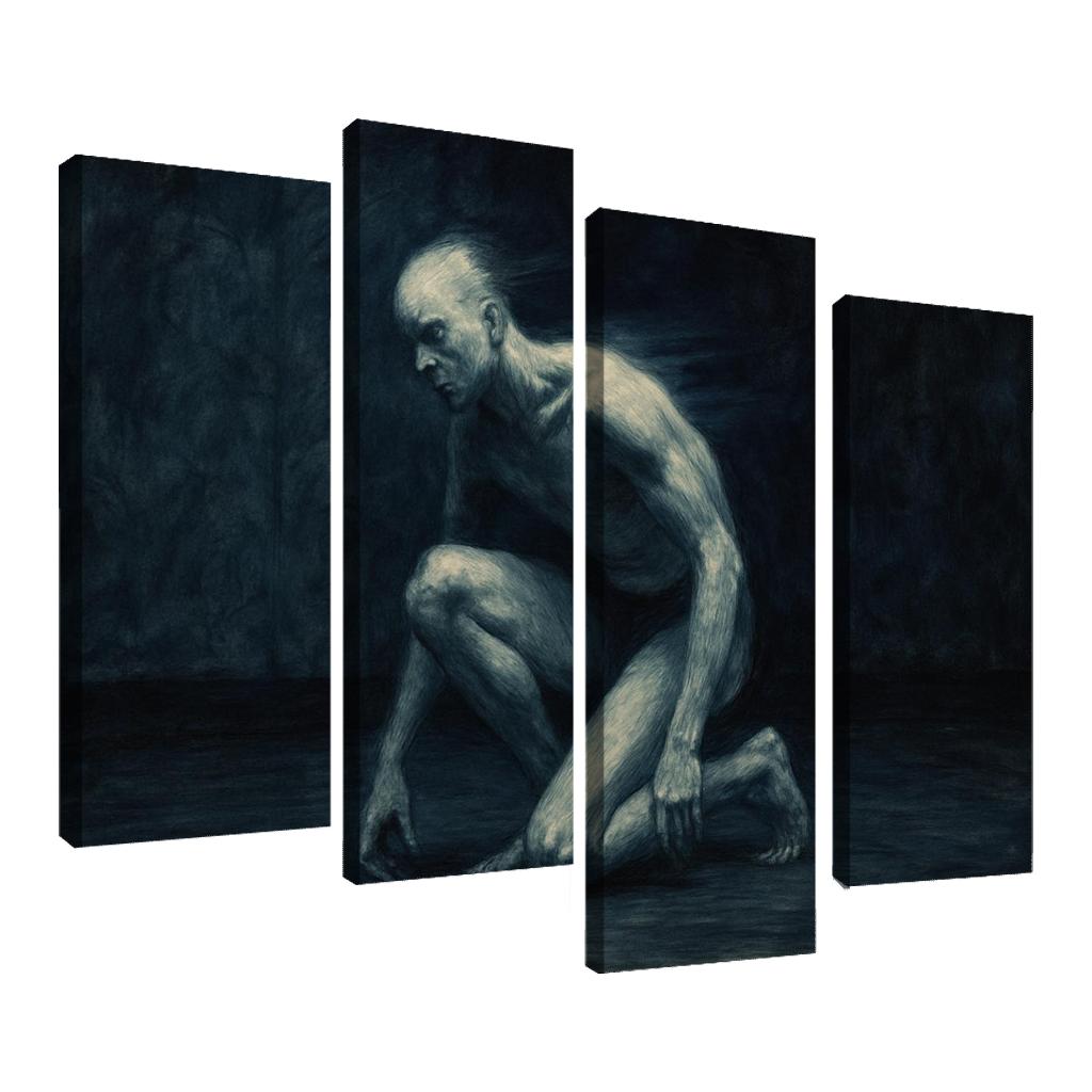 Butoh Night Slow Body Theater modern paintings frame