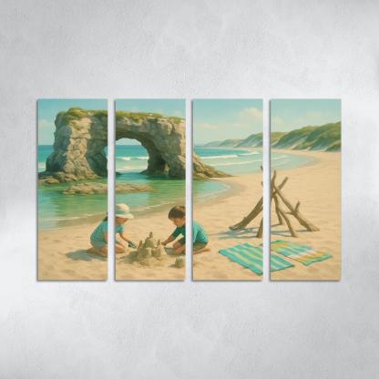 Glasswater Arch Beach wall art