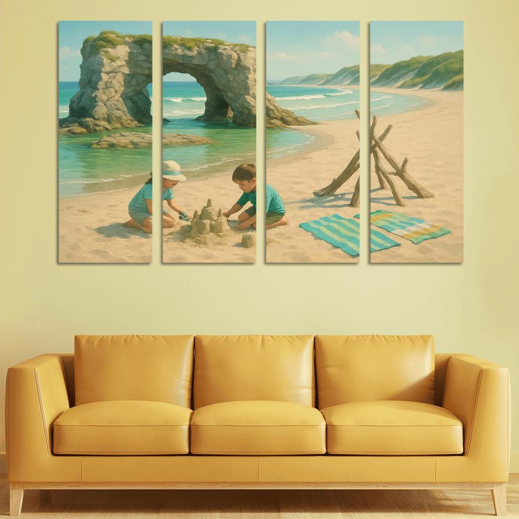 Glasswater Arch Beach wall art