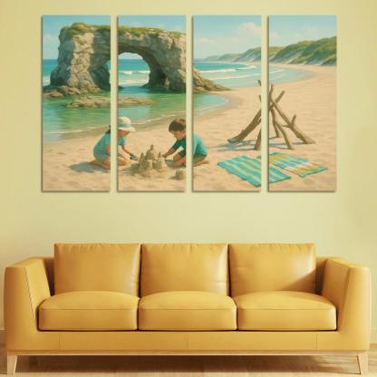 Glasswater Arch Beach wall art
