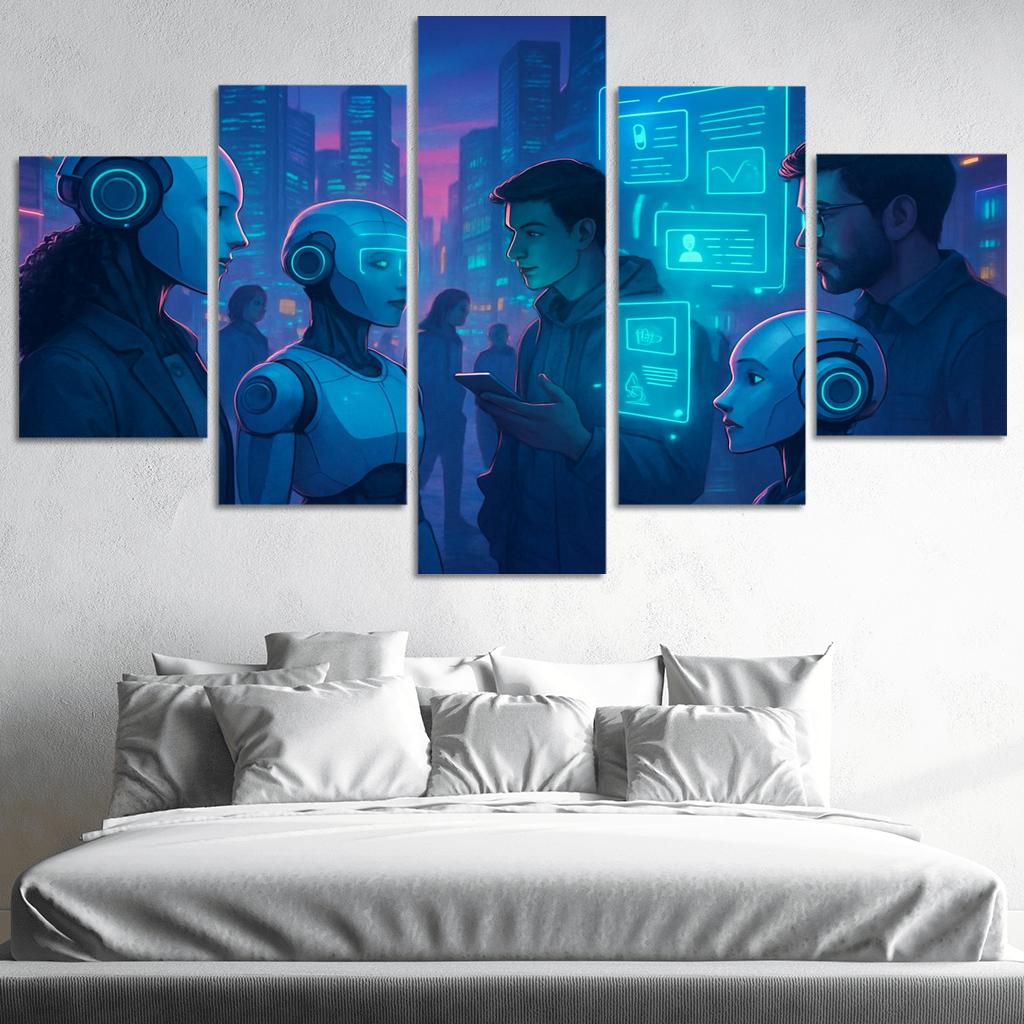 The Ethics Of Artificial Intelligence In Everyday Life framed paintings