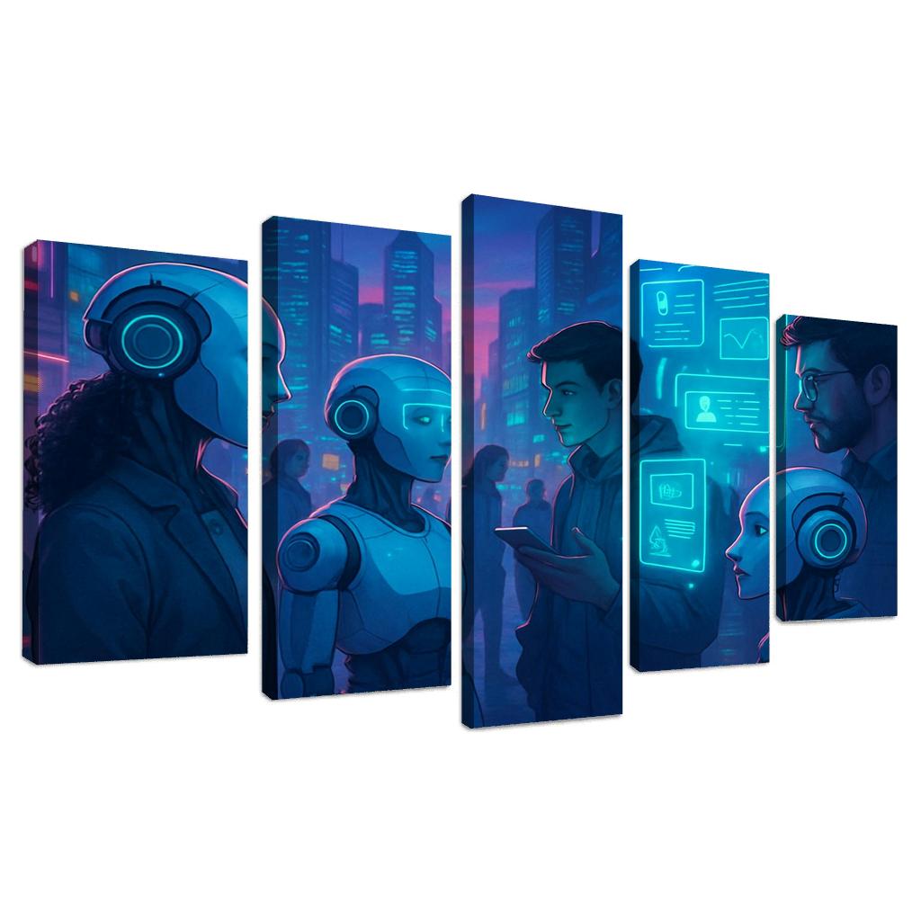 The Ethics Of Artificial Intelligence In Everyday Life framed paintings