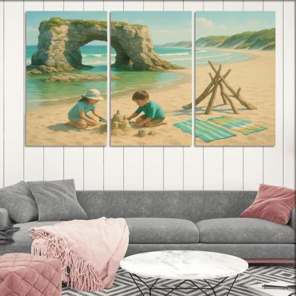 Glasswater Arch Beach wall art