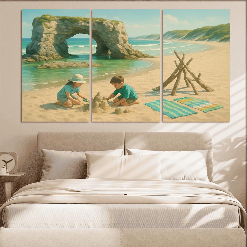 Glasswater Arch Beach wall art
