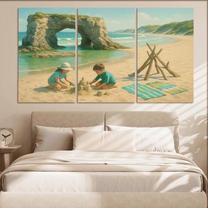 Glasswater Arch Beach wall art