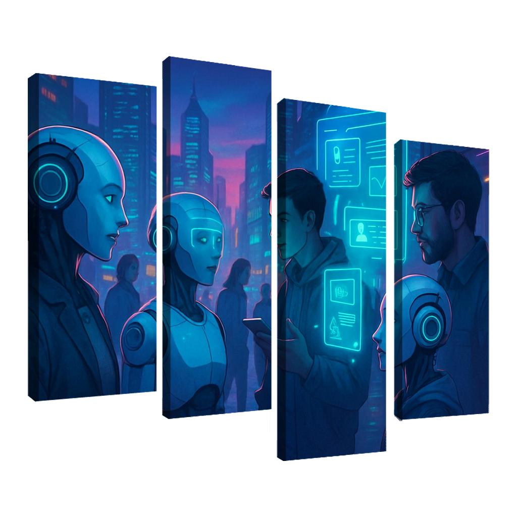 The Ethics Of Artificial Intelligence In Everyday Life framed paintings