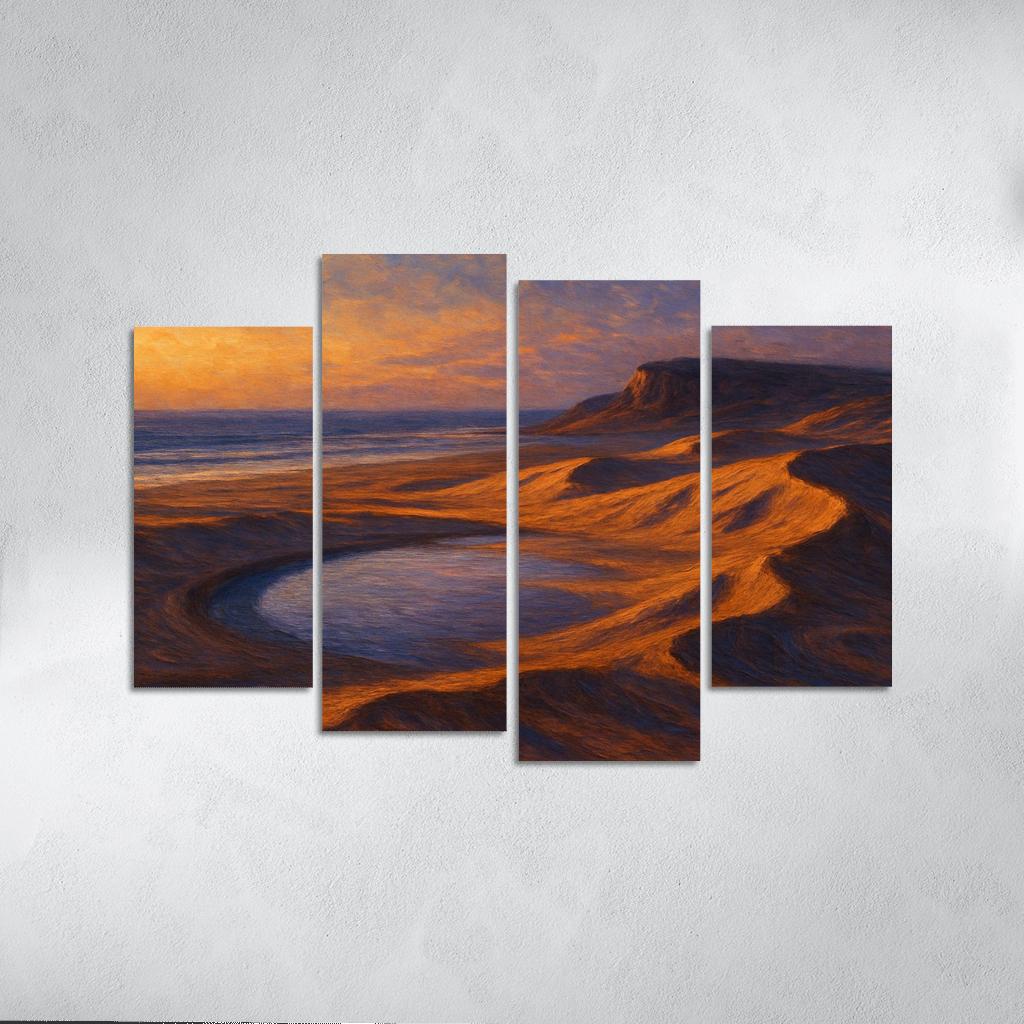 Twilight Dunes Of Amber Cove art trends