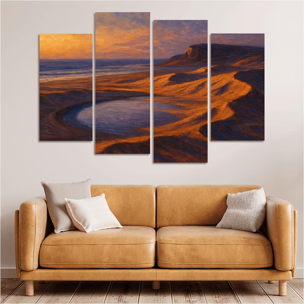 Twilight Dunes Of Amber Cove art trends