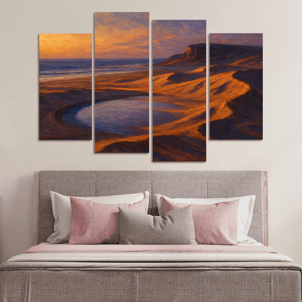 Twilight Dunes Of Amber Cove art trends
