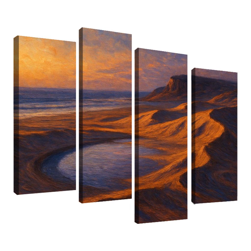 Twilight Dunes Of Amber Cove art trends