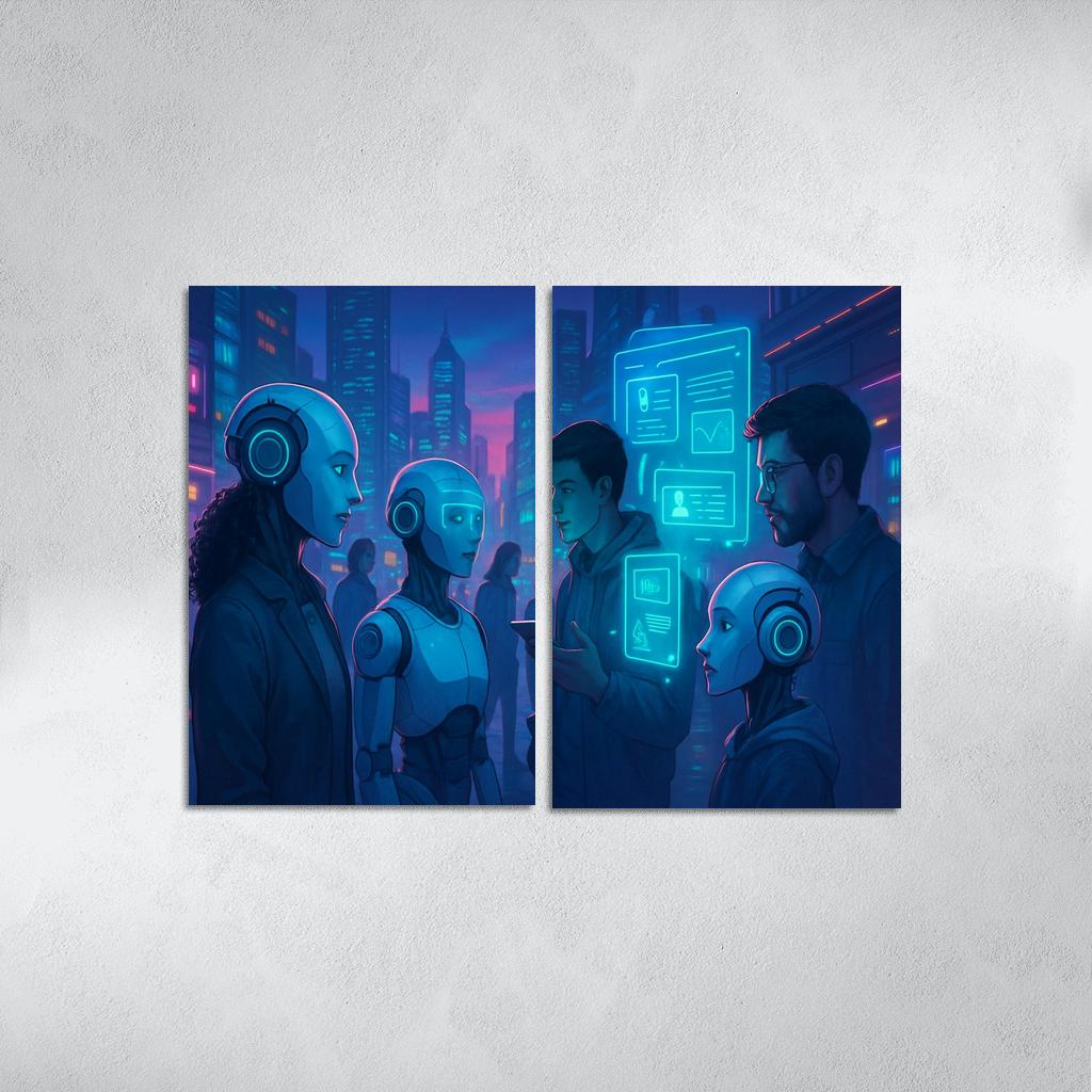The Ethics Of Artificial Intelligence In Everyday Life framed paintings
