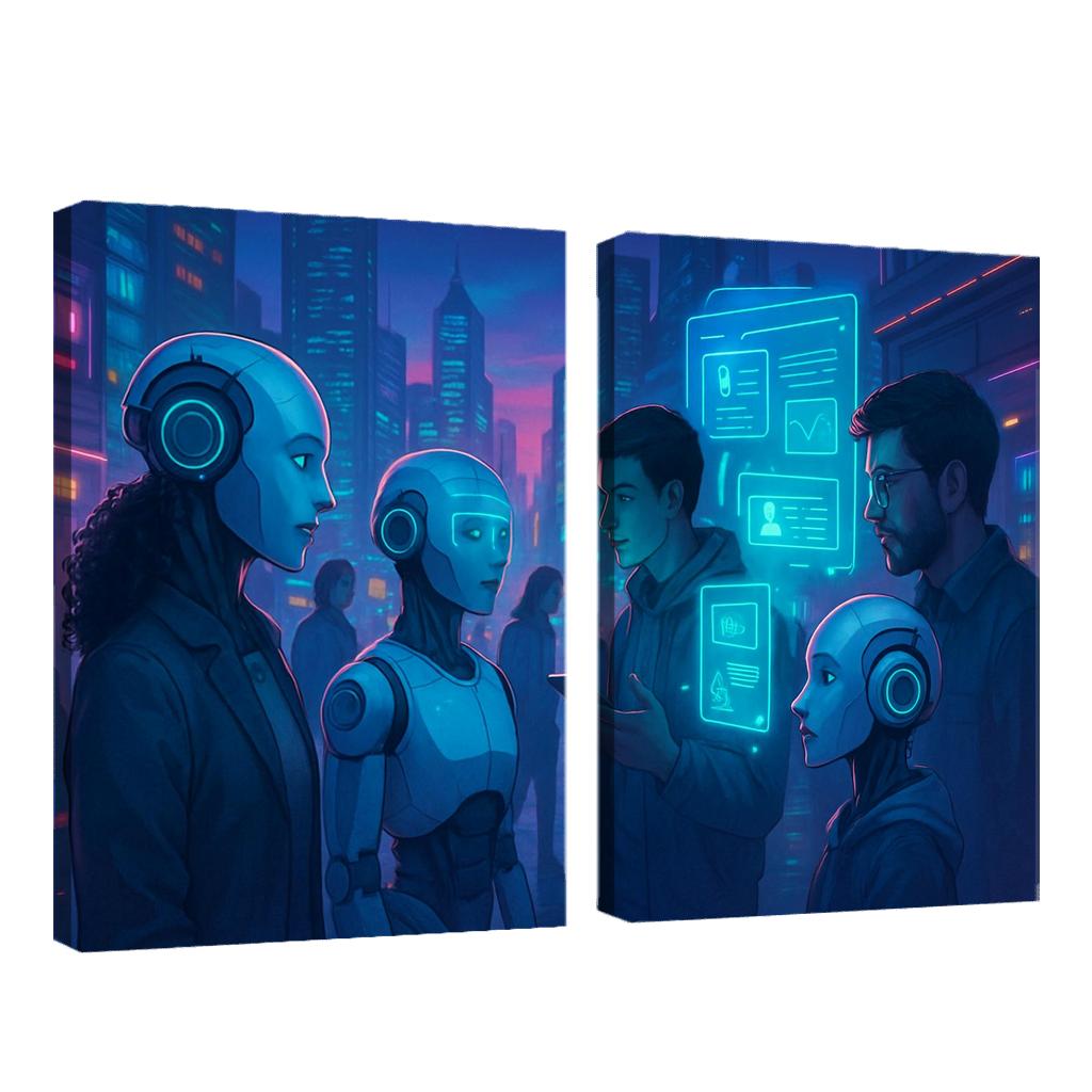 The Ethics Of Artificial Intelligence In Everyday Life framed paintings