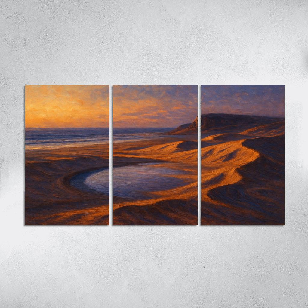 Twilight Dunes Of Amber Cove art trends
