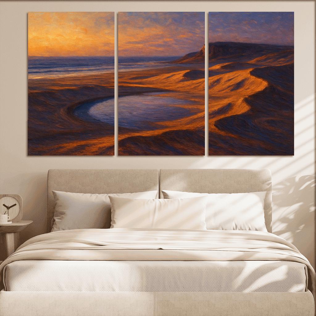 Twilight Dunes Of Amber Cove art trends