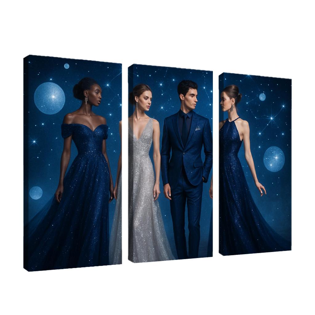 Celestial Elegance oil paintings frame