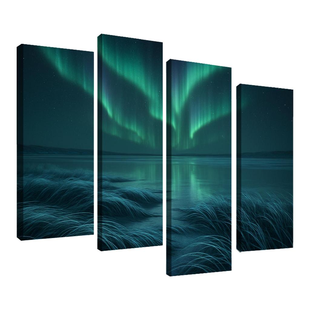 Glass Plains Under Aurora Sky one-piece frames