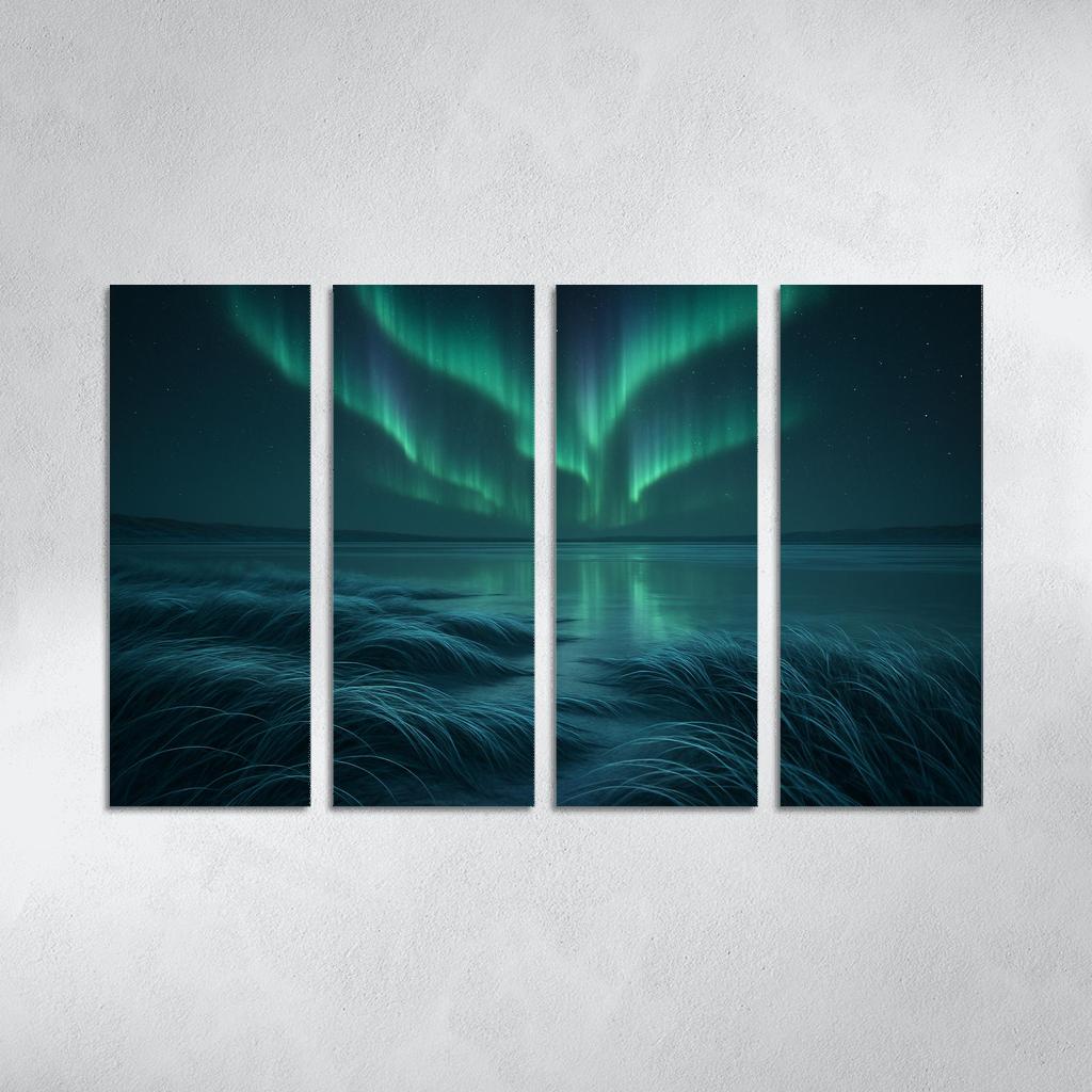 Glass Plains Under Aurora Sky one-piece frames