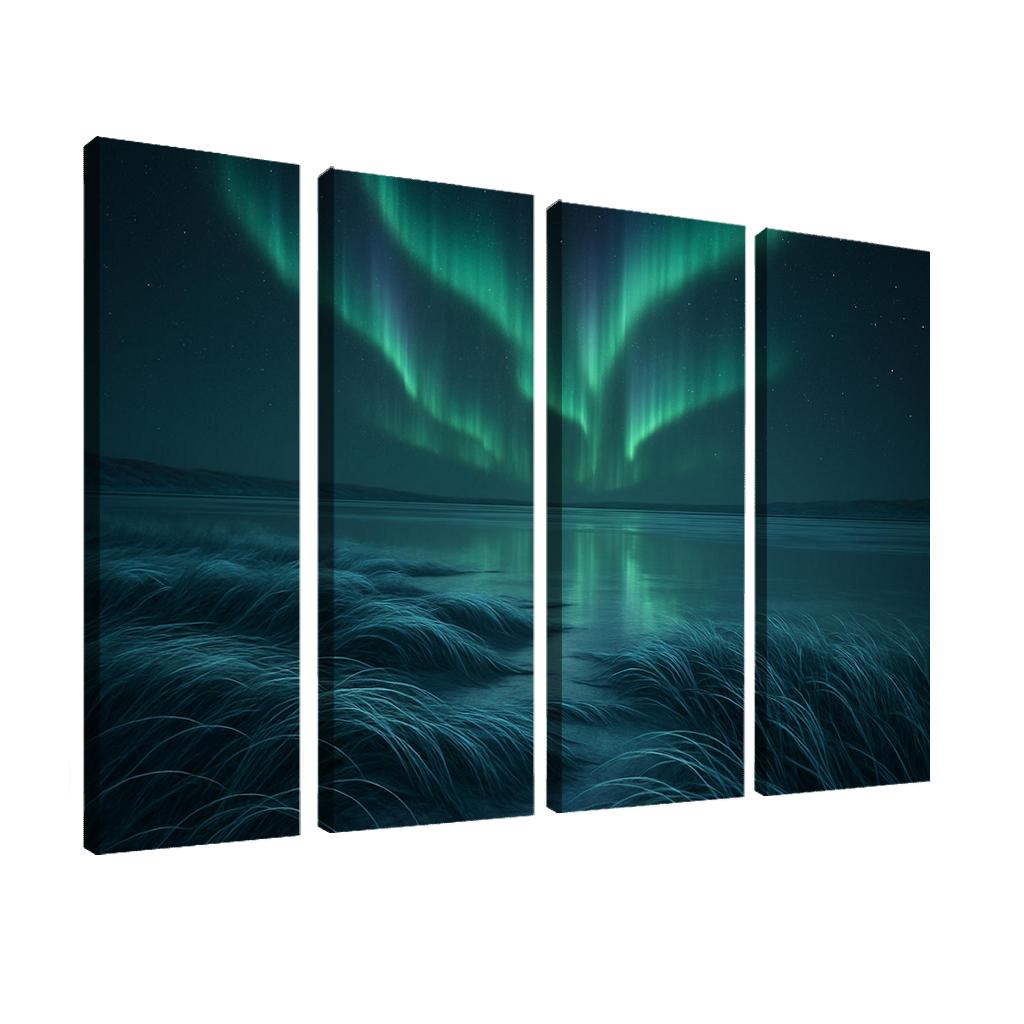 Glass Plains Under Aurora Sky one-piece frames