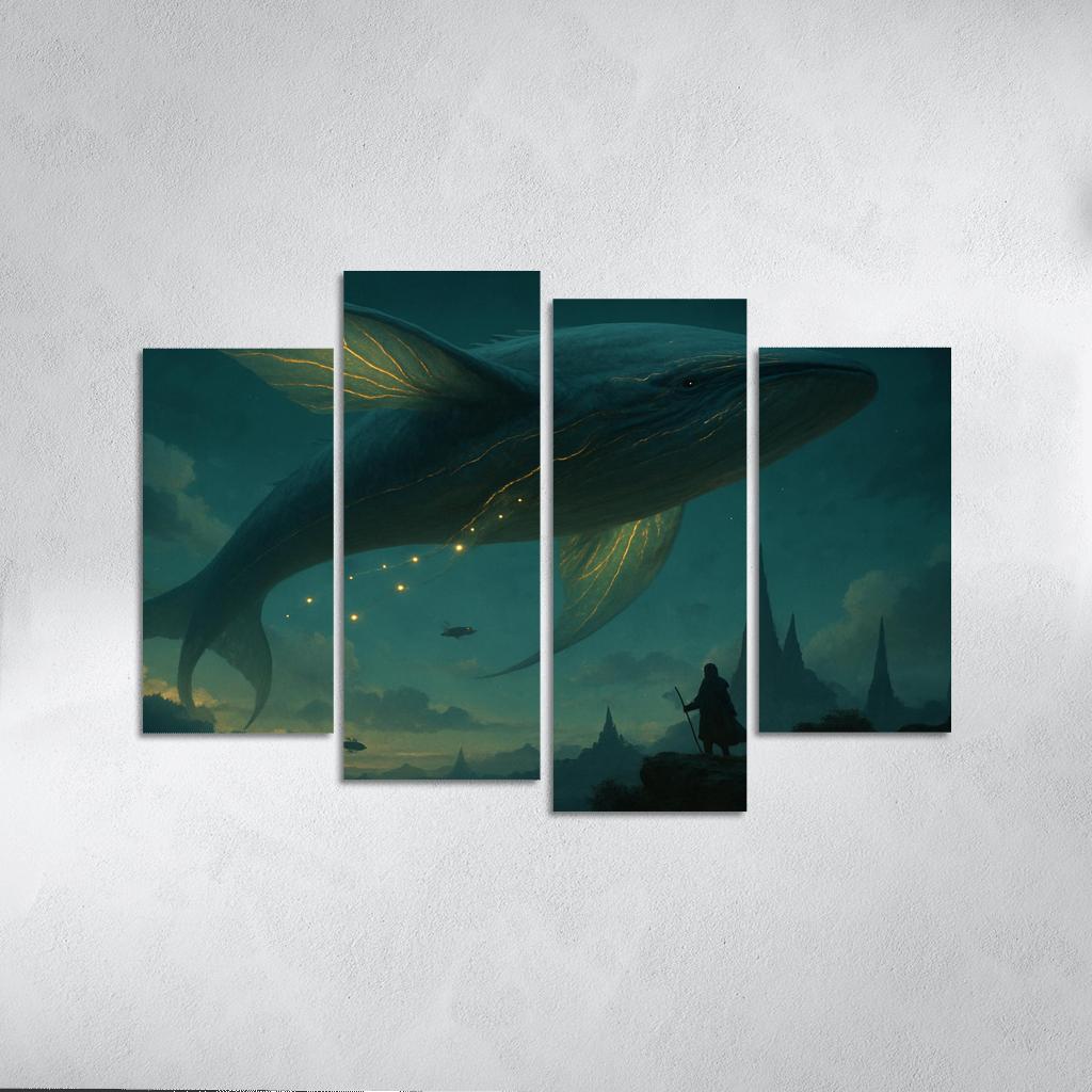 Aetherbound Leviathan premium artwork frames