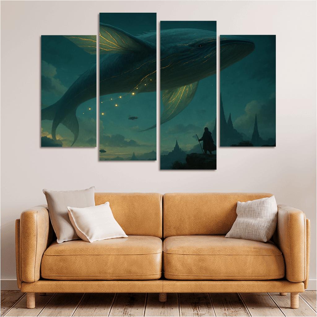 Aetherbound Leviathan premium artwork frames