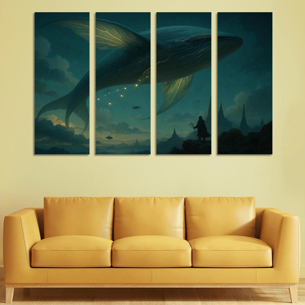 Aetherbound Leviathan premium artwork frames