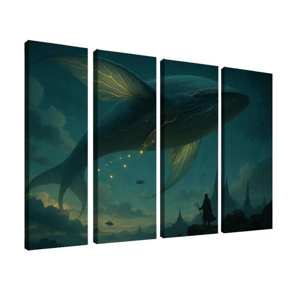 Aetherbound Leviathan premium artwork frames