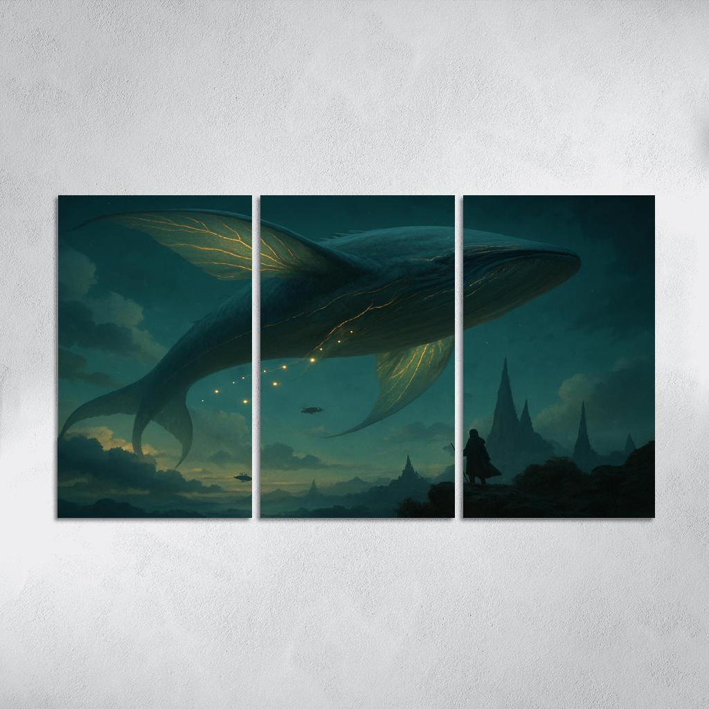 Aetherbound Leviathan premium artwork frames