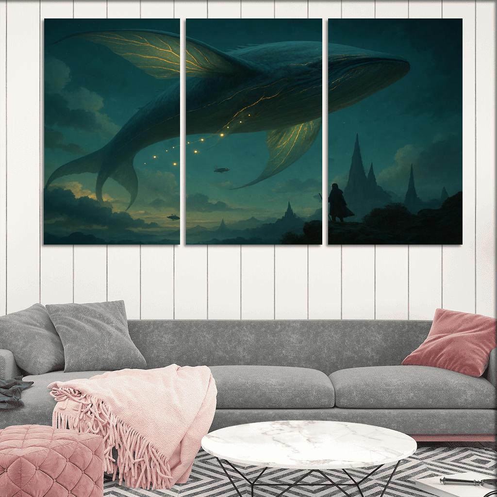 Aetherbound Leviathan premium artwork frames