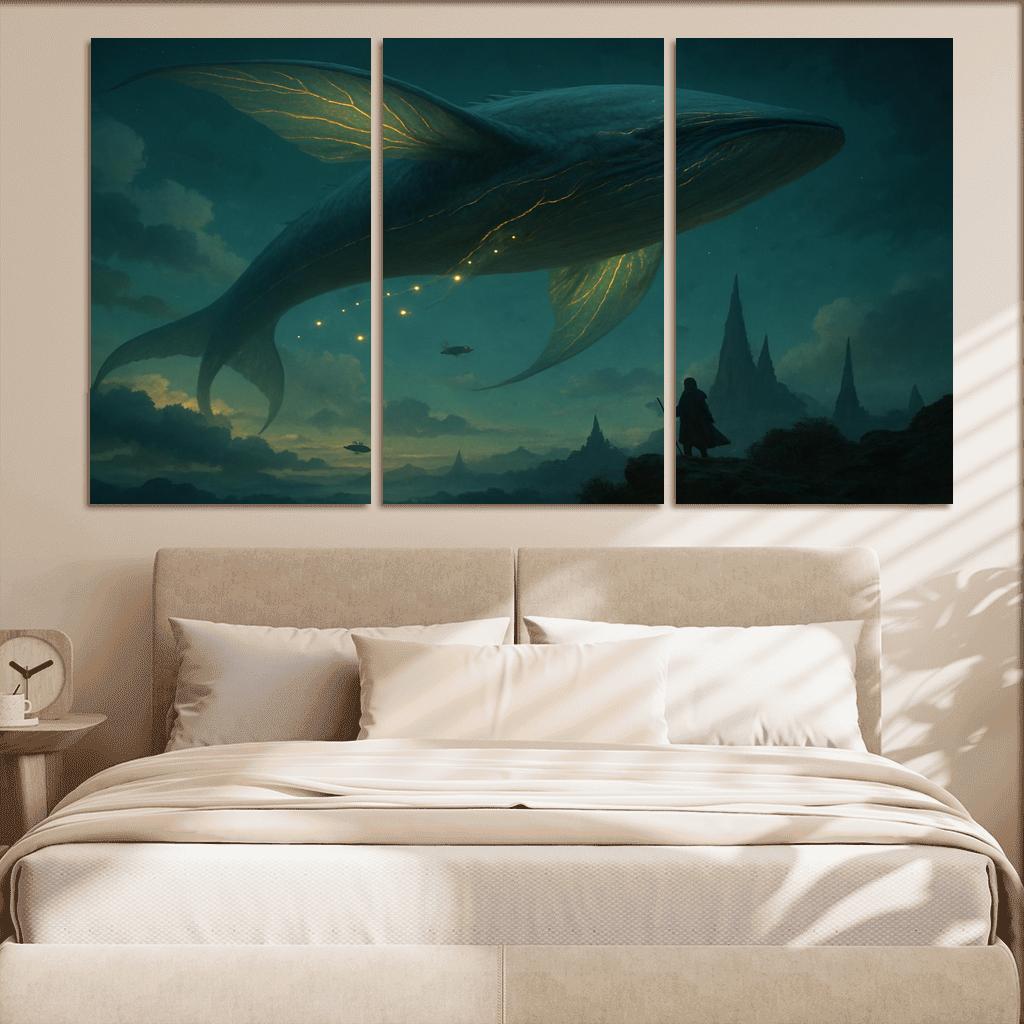 Aetherbound Leviathan premium artwork frames