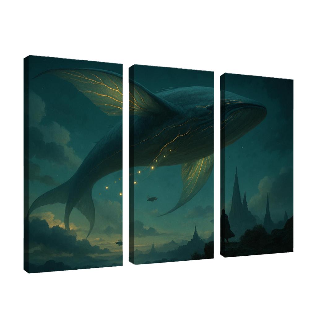 Aetherbound Leviathan premium artwork frames
