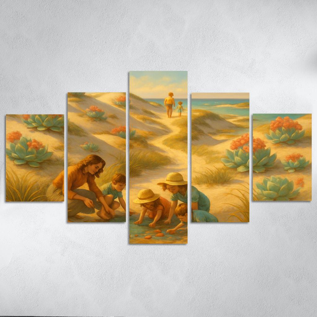 Tideflower Dune Corridor premium artwork frames