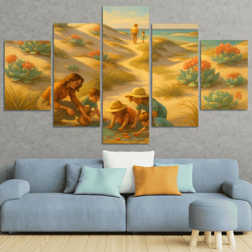 Tideflower Dune Corridor premium artwork frames