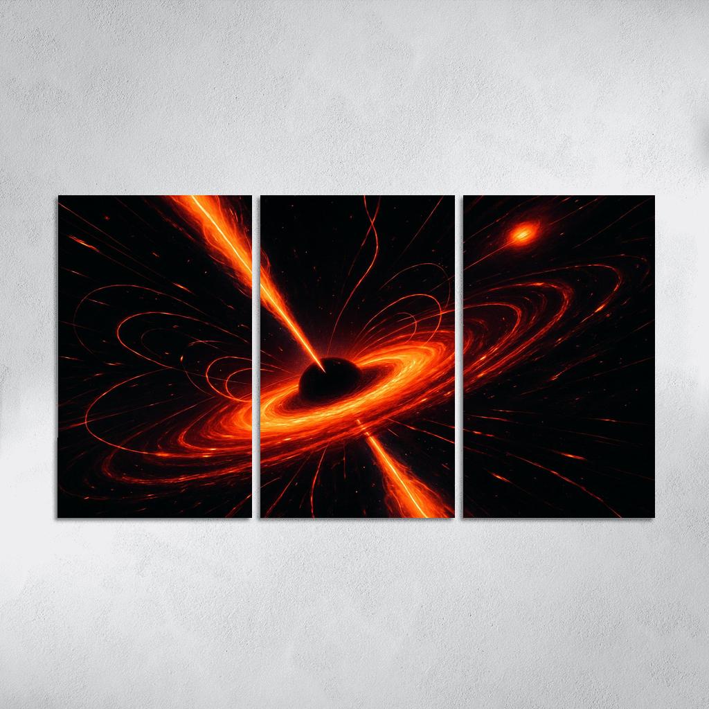 Photon Circus Around A Microquasar wall art