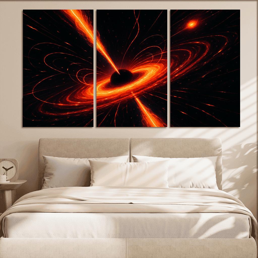 Photon Circus Around A Microquasar wall art