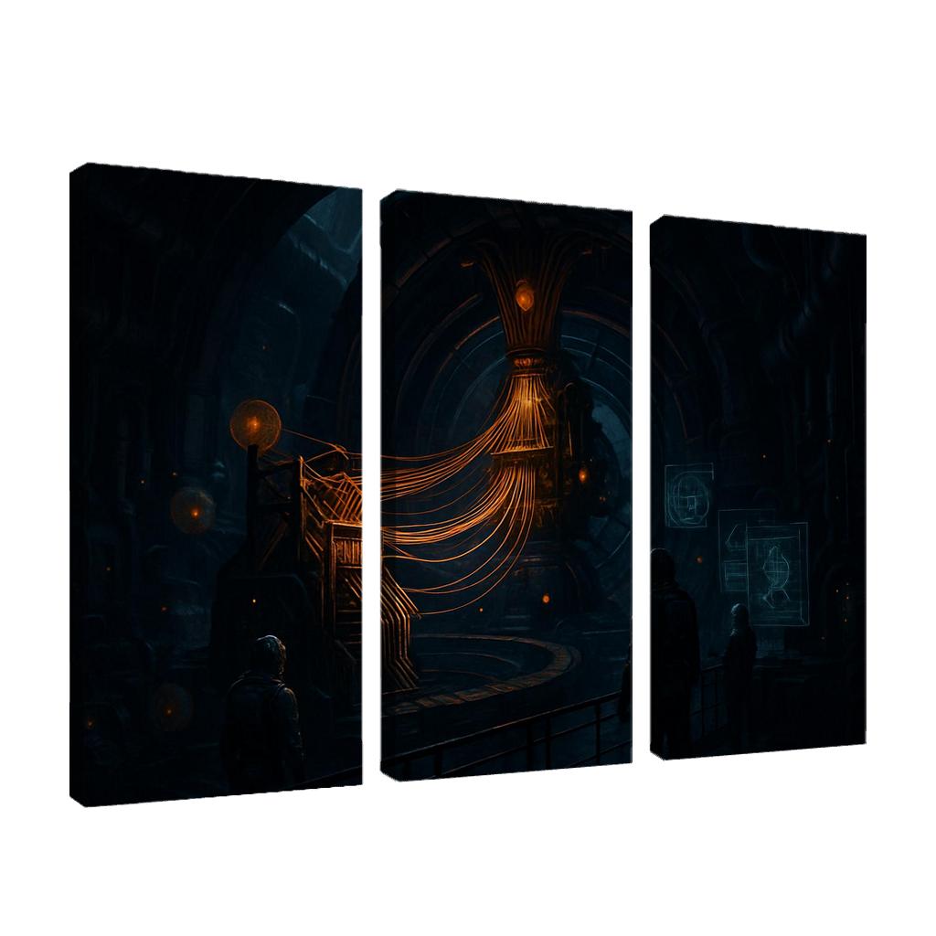 Synaptic Loom Engine wall decor