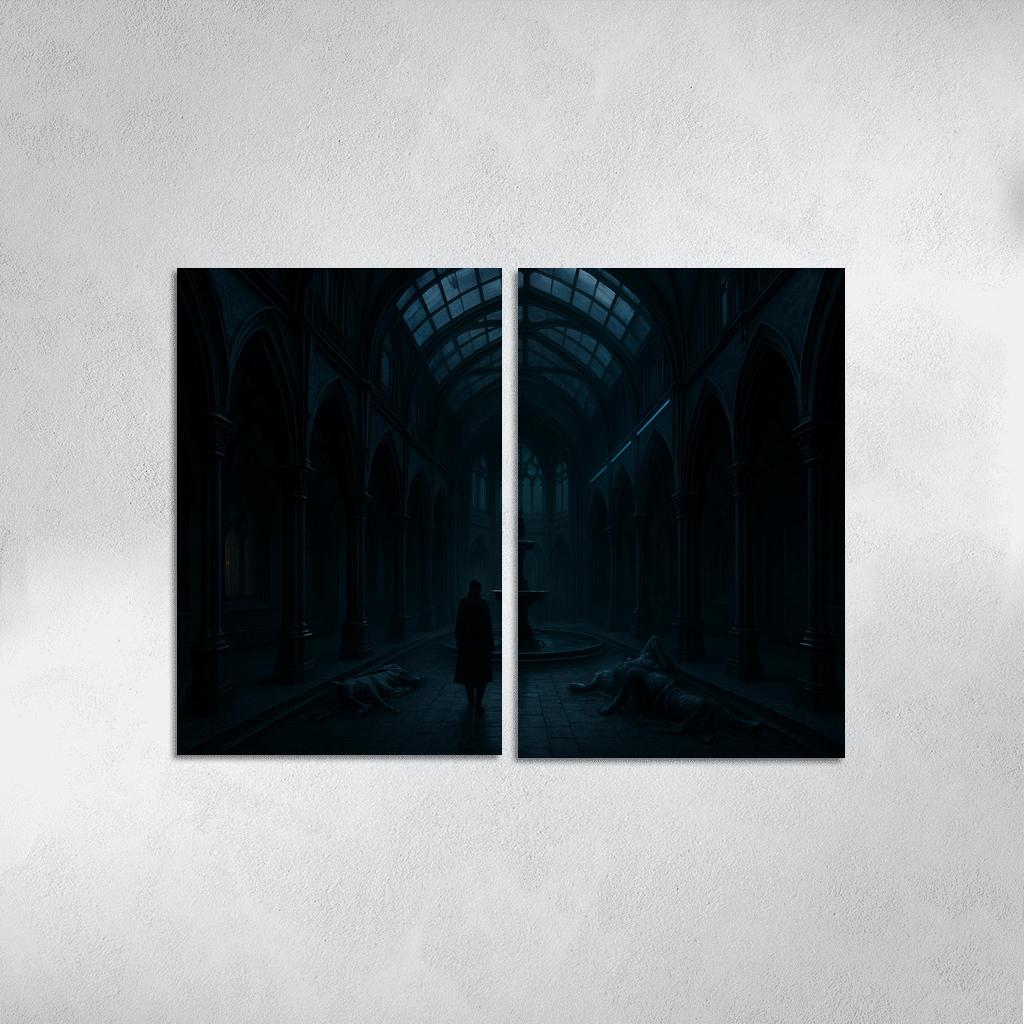 Nocturne Atrium wall art