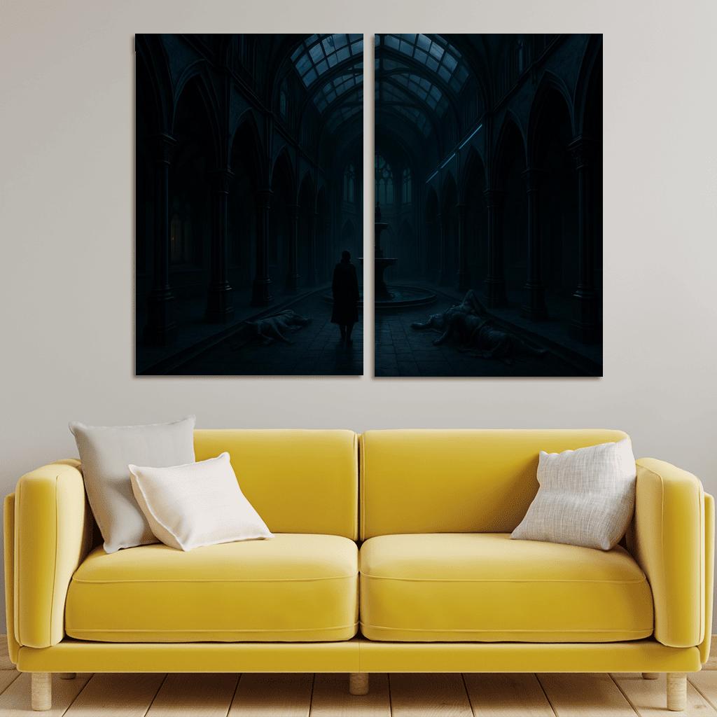 Nocturne Atrium wall art