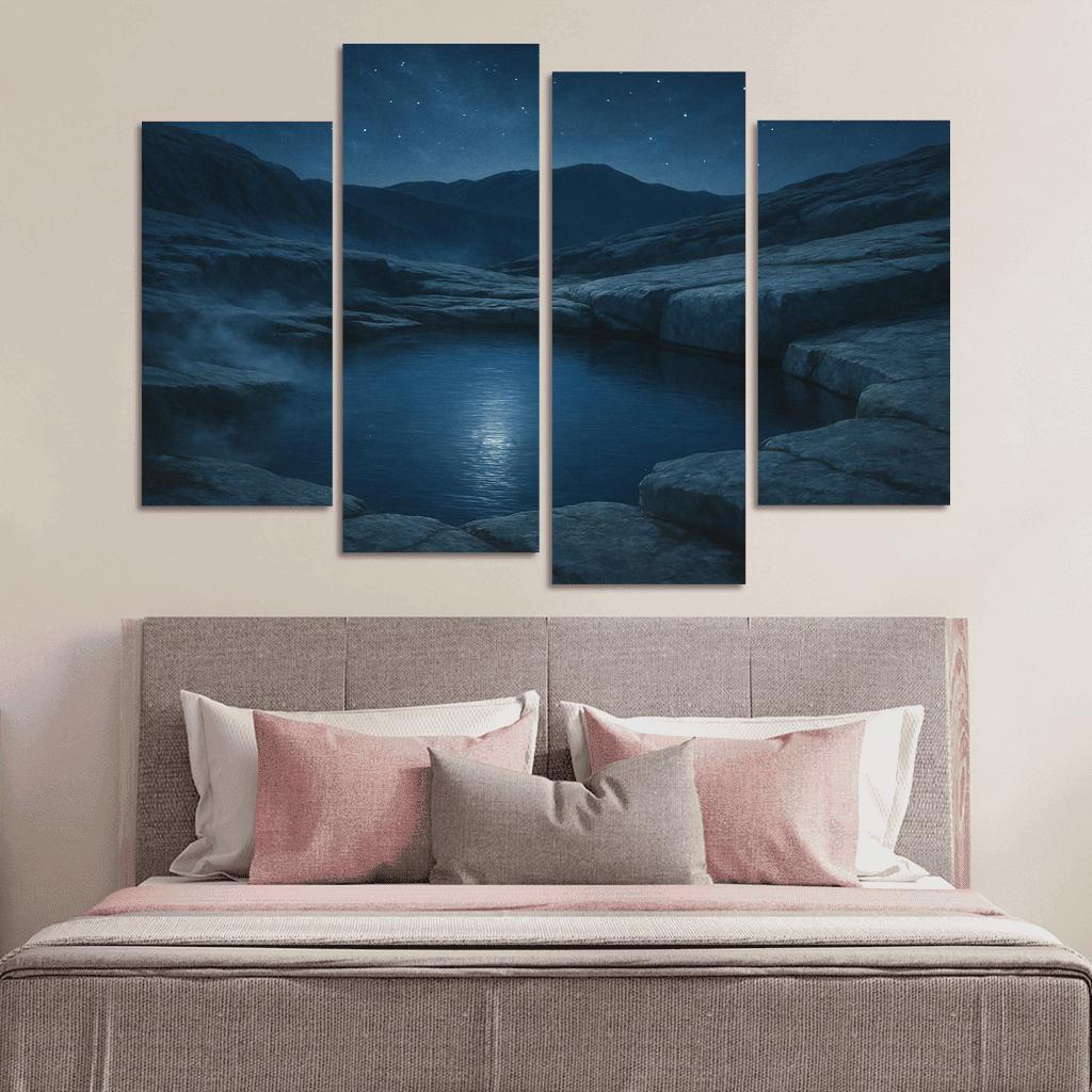 Moonlit Granite Basin premium artwork frames