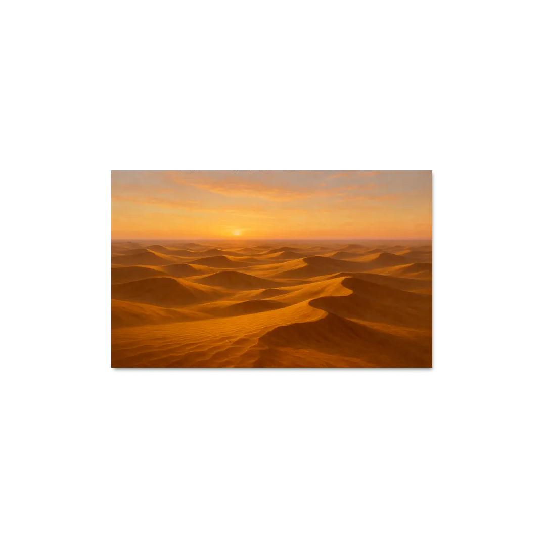 The Golden Dunes At Sunrise art trends