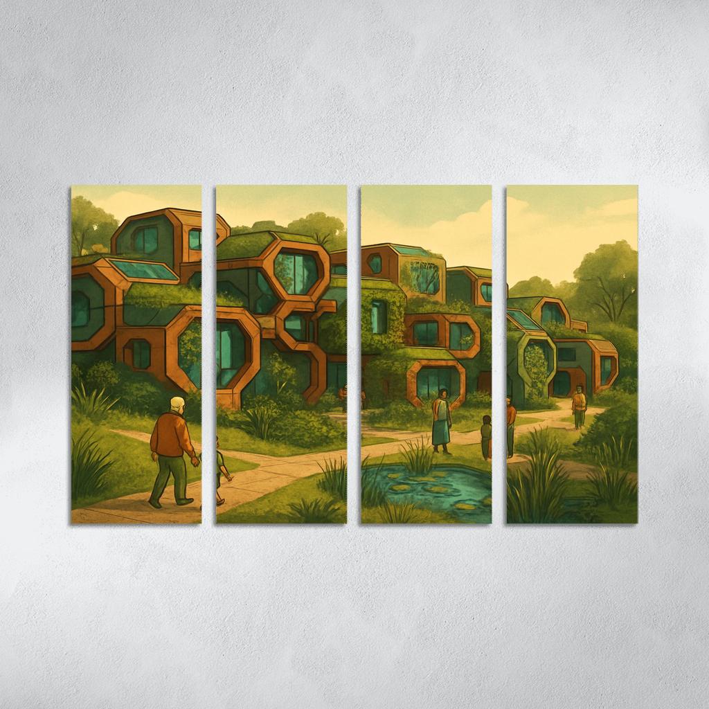 Terraform Modular Habitats premium artwork frames