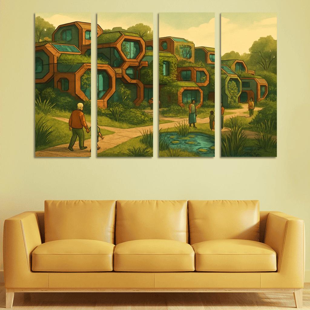 Terraform Modular Habitats premium artwork frames